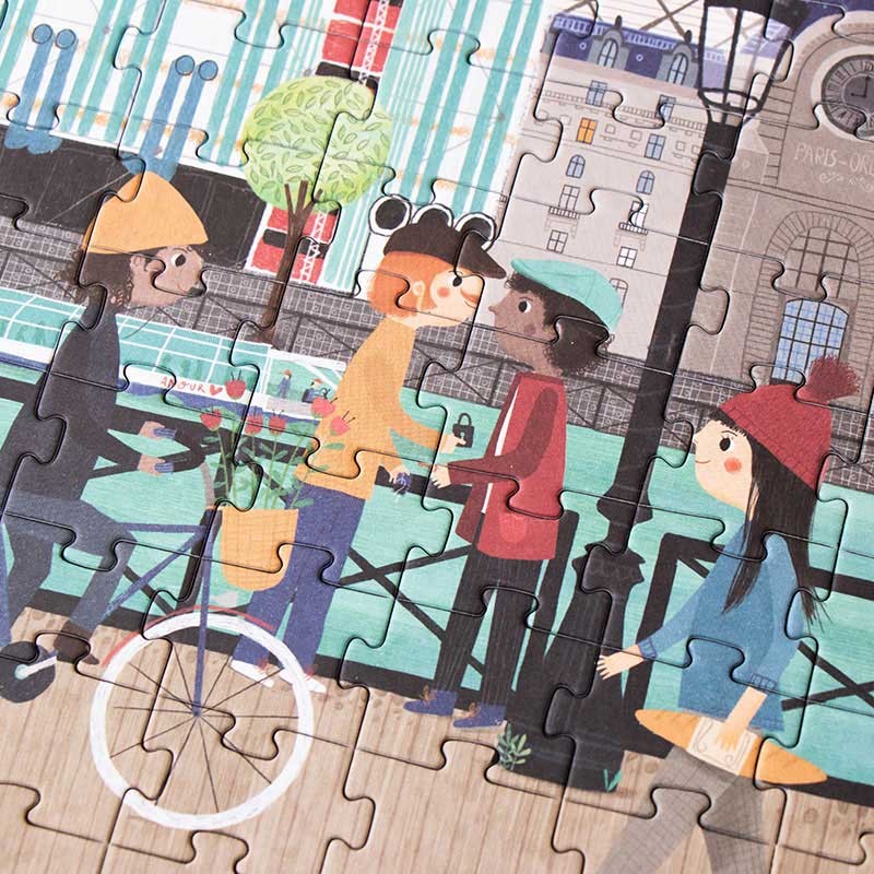 Puzzle de la ciudad de Paris